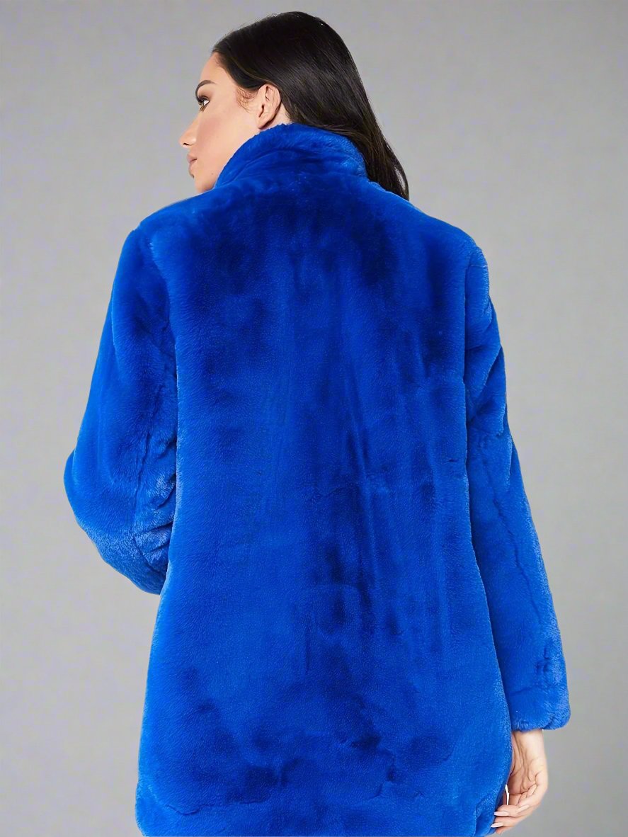 Signature Faux Fur Coat